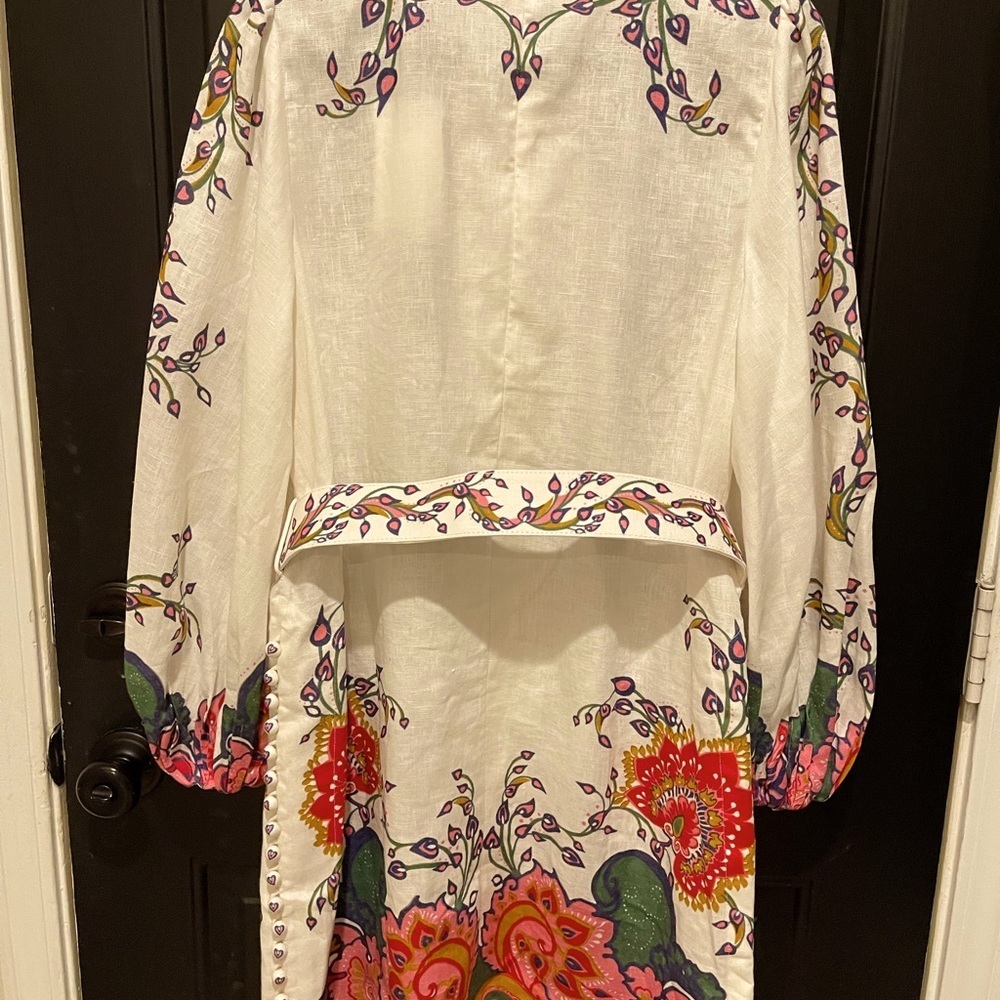 Zimmerman Floral Belted Tempo Mini With Tags - Picture 3 of 5